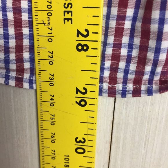 UNTUCKit Men Office Plaid Button Up Long Sleeve Shirt Cotton XL Extra Large - Picture 11 of 12